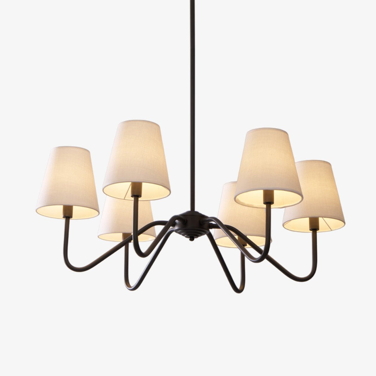 Tirava Fabric Chandelier-Moonnatur