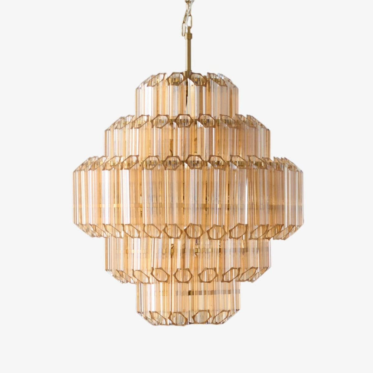 Lirevra Glass Chandelier-Moonnatur