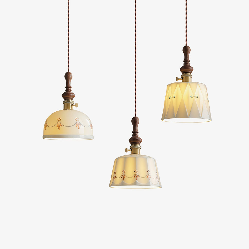 Darnelelle Ceramic Pendant Light-Moonnatur