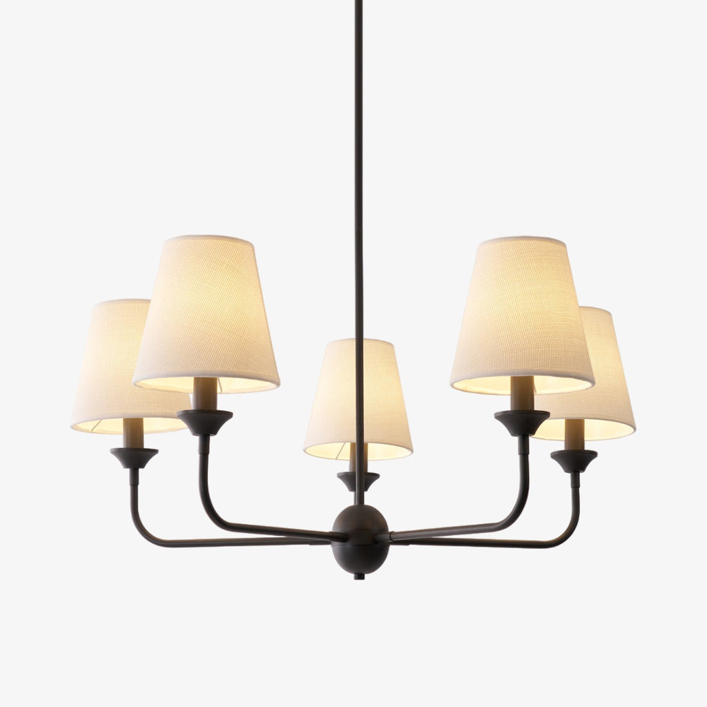 Tovara Fabric Chandelier-Moonnatur