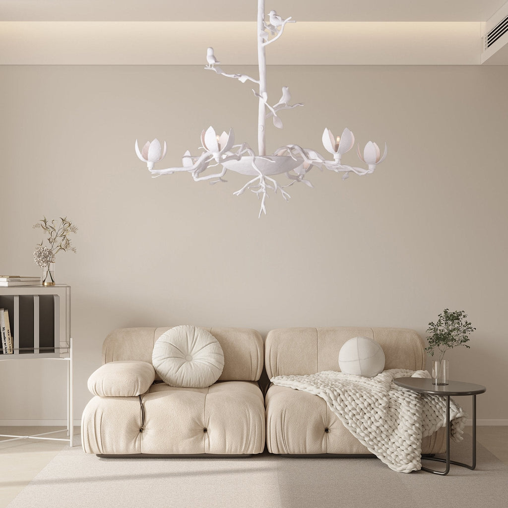 Barrowora Resin Chandelier-Moonnatur