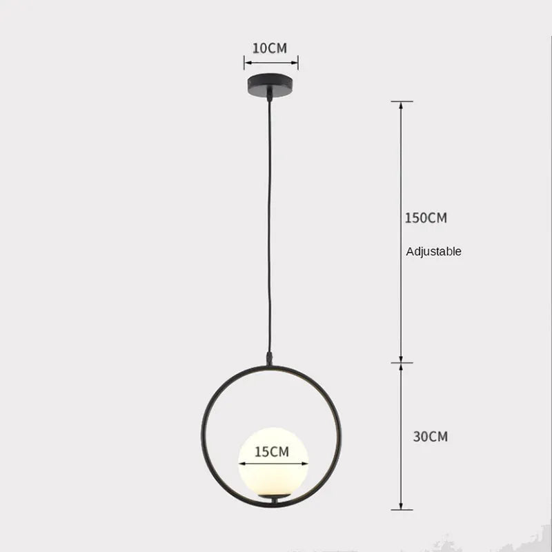 Lovenelis Metal Pendant Light-Moonnatur