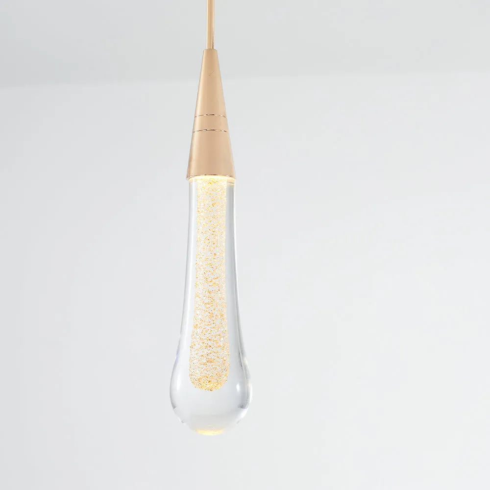 Teardrop Gold Pendant Light - Neutralighting