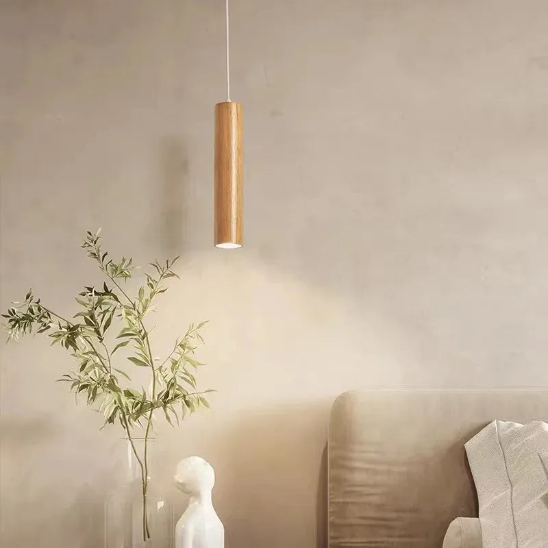 Brevenelis Wood Pendant Light-Moonnatur