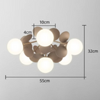 Faldenley Glass Chandelier-Moonnatur