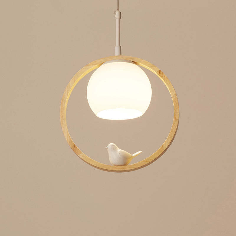 Fenrenden Wood Pendant Light-Moonnatur