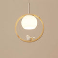 Fenrenden Wood Pendant Light-Moonnatur
