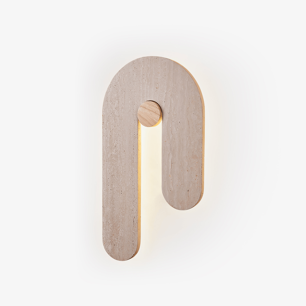 Rovenlyn Travertine Wall Light-Moonnatur