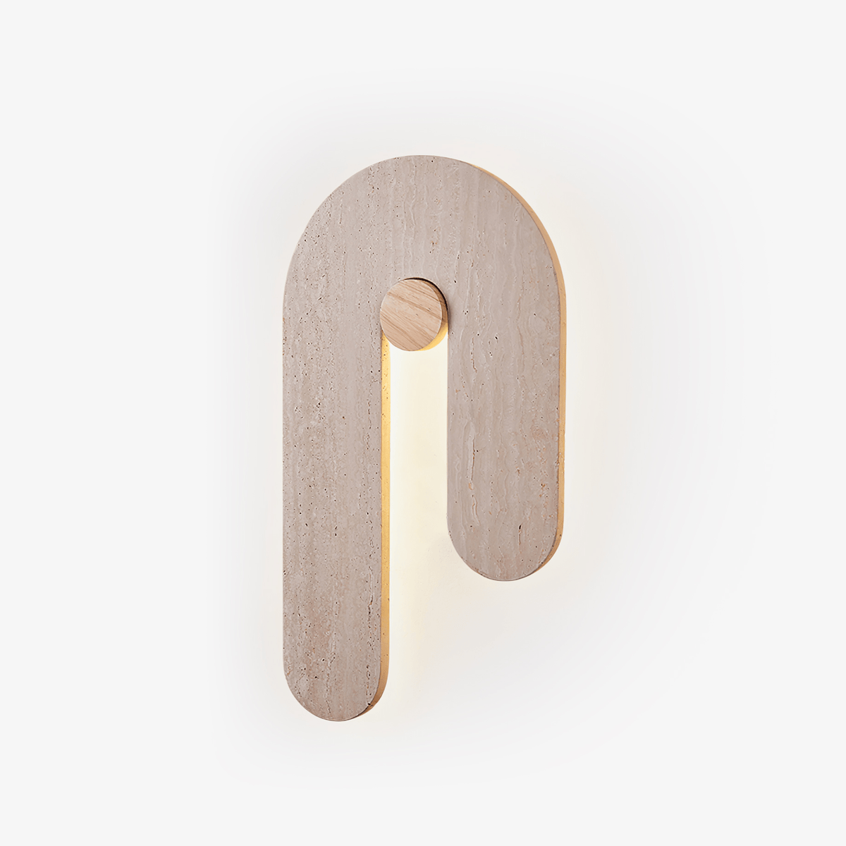 Rovenlyn Travertine Wall Light-Moonnatur