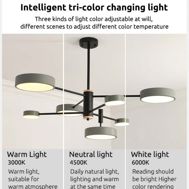 Zelvenlyn Wood Ceiling Light-Moonnatur