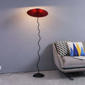 Barroworie Fabric Floor Lamp-Moonnatur