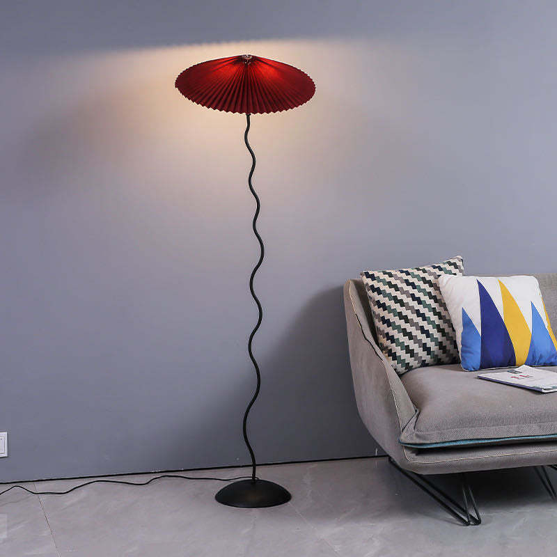 Barroworie Fabric Floor Lamp-Moonnatur