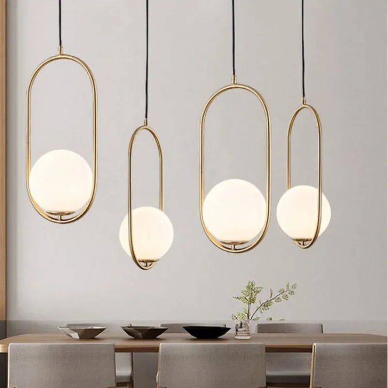 Cardelaelle Glass Pendant Light-Moonnatur