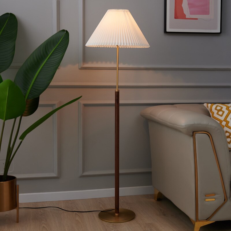 Garnelfern Metal Floor Lamp-Moonnatur