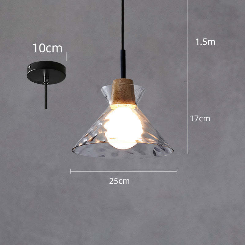 Langrenlyn Glass Pendant Light-Moonnatur