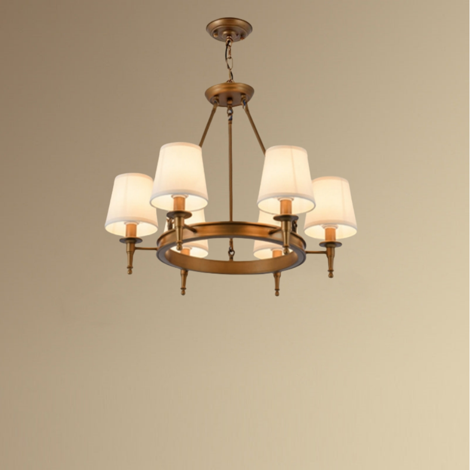 Jorrenoria Fabric Chandelier-Moonnatur