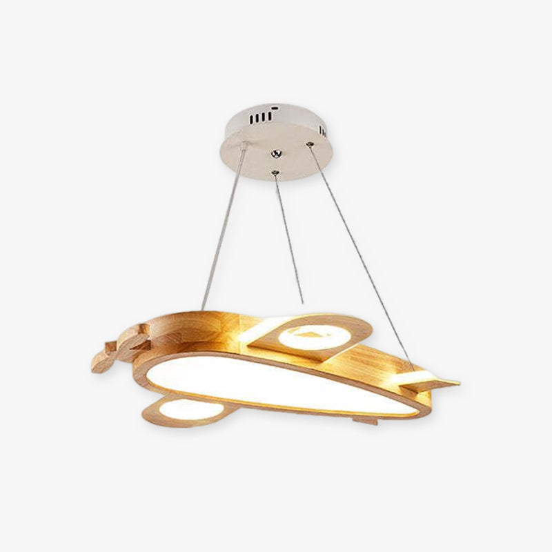 Fenrenley Wood Pendant Light-Moonnatur