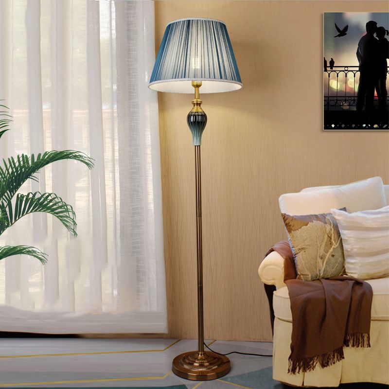 Merrenelis Fabric Floor Lamp-Moonnatur