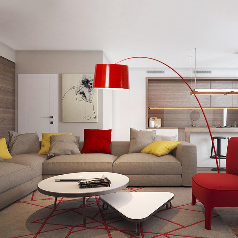 Inverash Metal Floor Lamp-Moonnatur