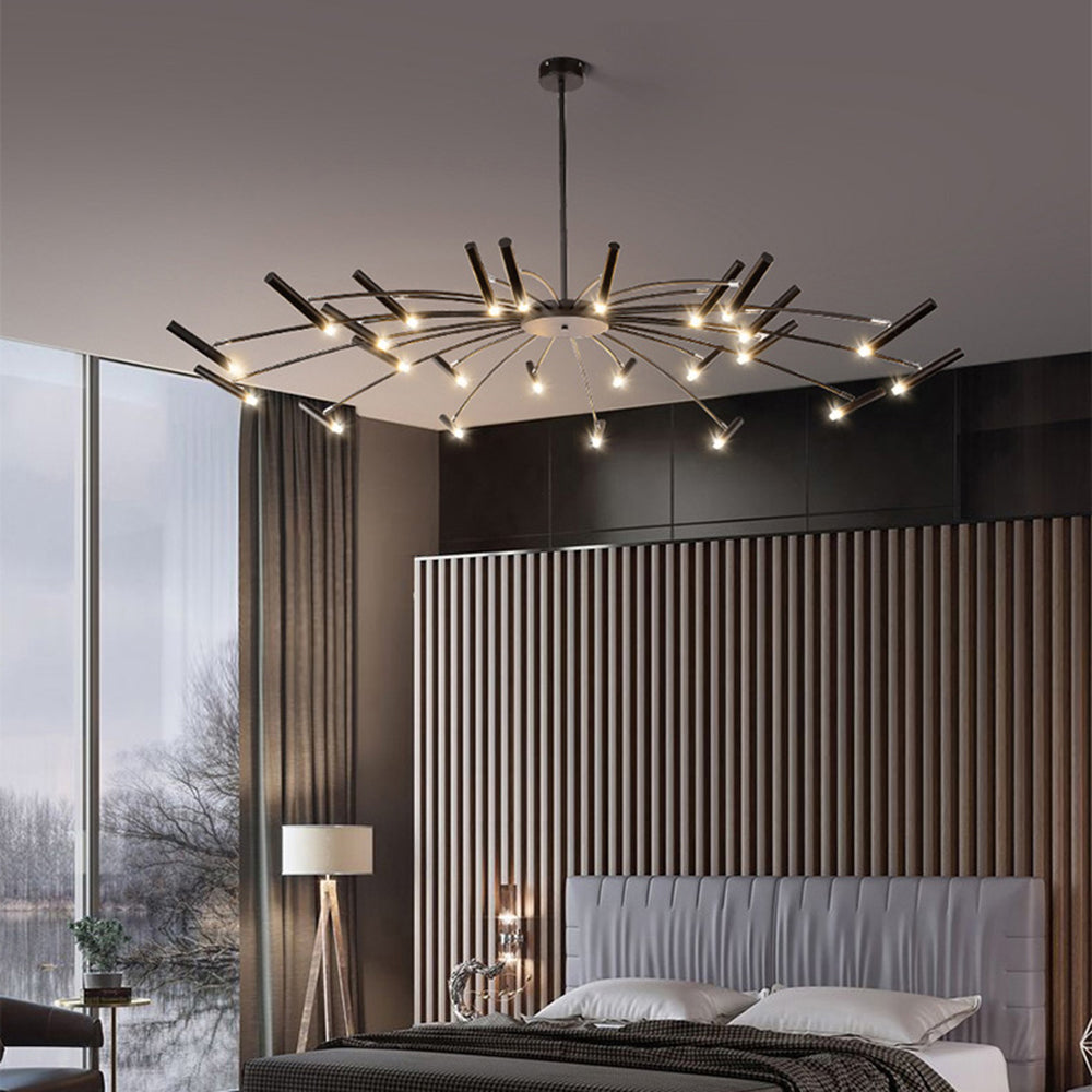 Penrelheath Metal Chandelier-Moonnatur