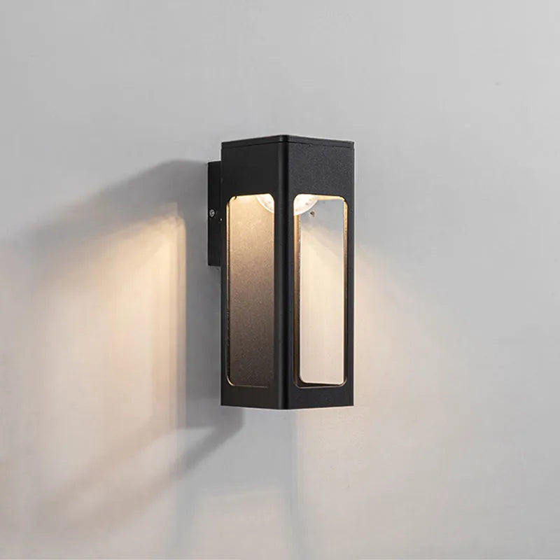 Solith Modern Waterproof Minimalist Geometric Outdoor Wall Light - Neutralighting
