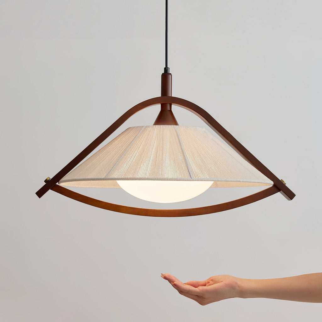 Ulvenenis Fabric Pendant Light-Moonnatur