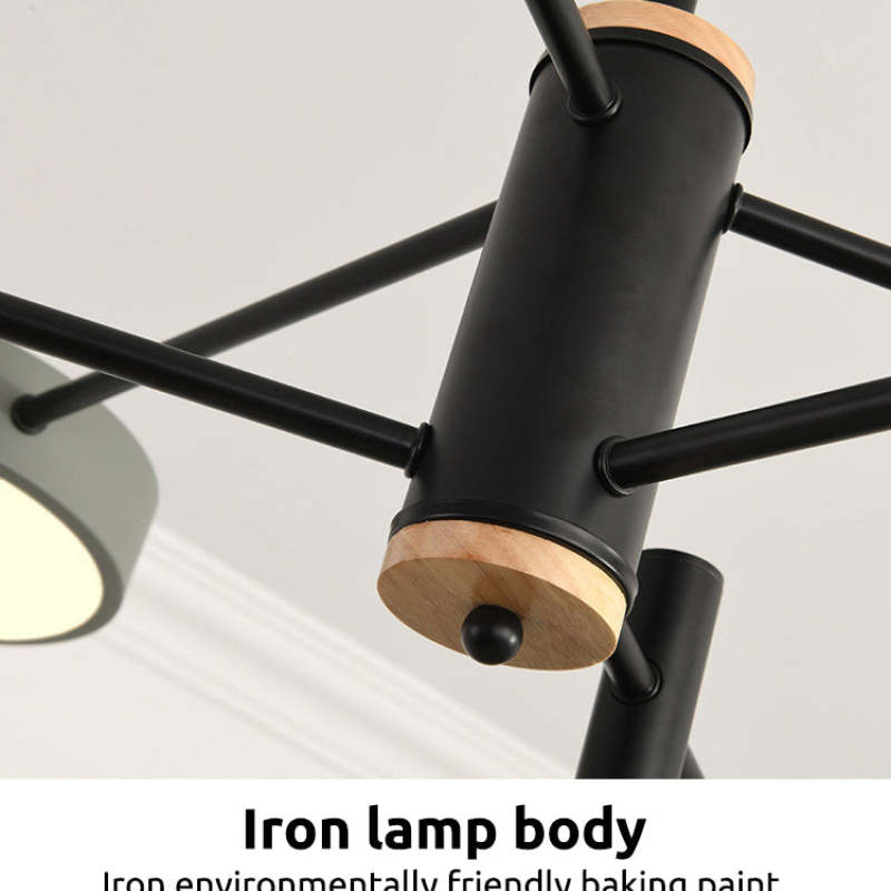 Zelvenlyn Wood Ceiling Light-Moonnatur