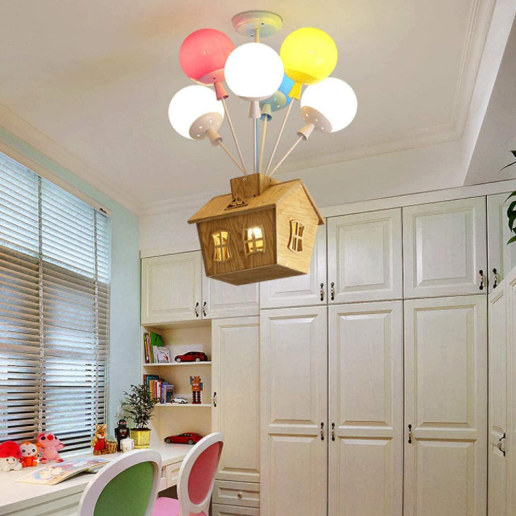 Zorrenaria Wood Ceiling Light-Moonnatur