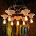 Haldelcove Metal Chandelier-Moonnatur