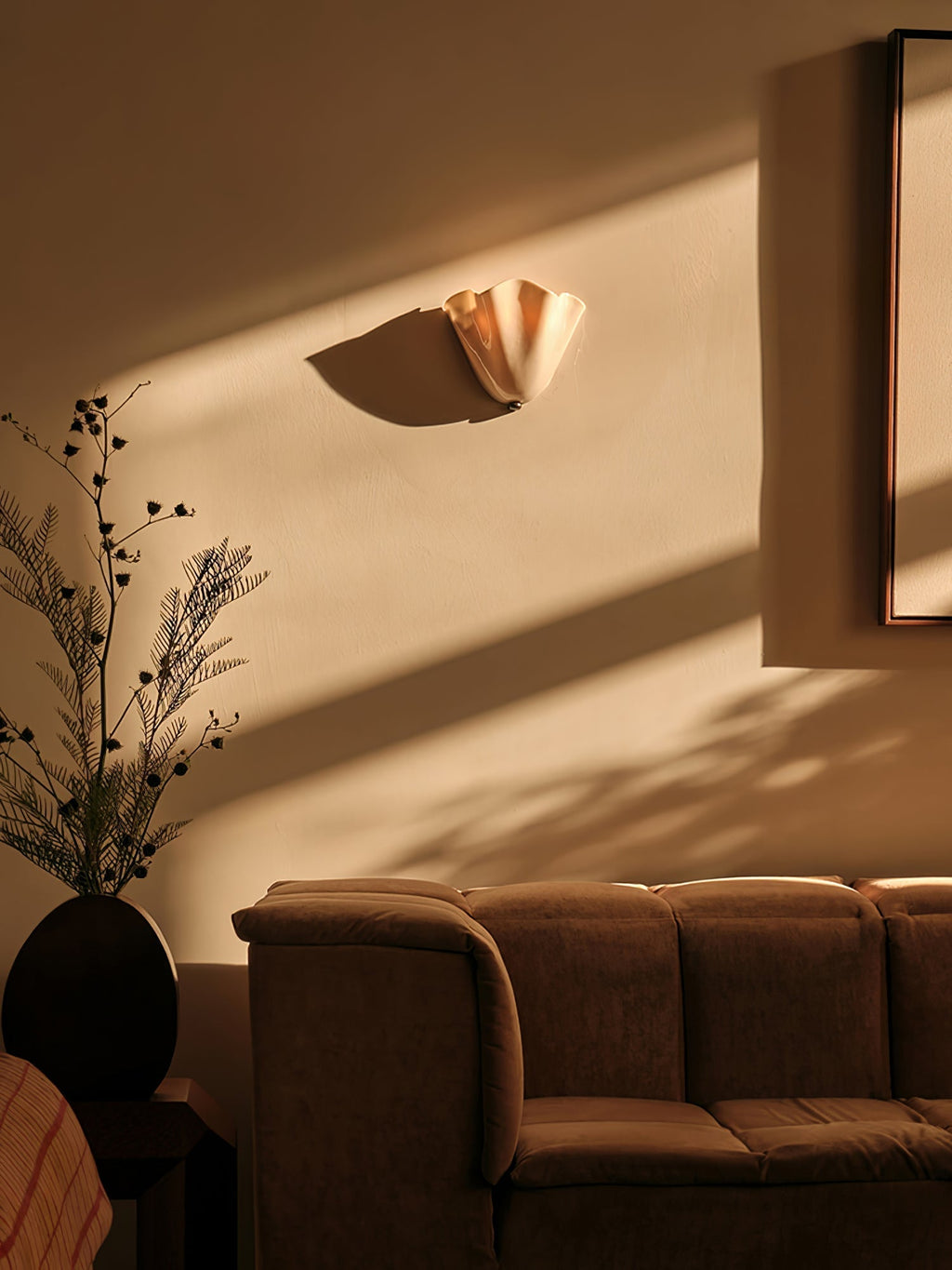 Aldeneth Glass Wall Light-Moonnatur