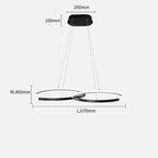 Erlenfern Aluminium Pendant Light-Moonnatur