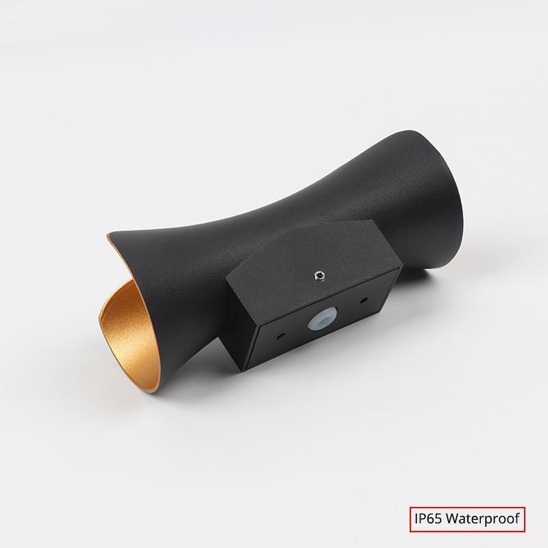 Noxel Curved Outdoor Wall Mounted Led Lamp - Neutralighting