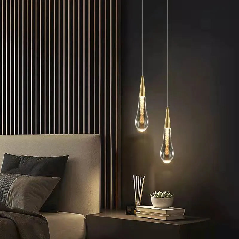 Meldenelyn Crystal Pendant Light-Moonnatur