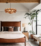 Iveria Glass Chandelier-Moonnatur