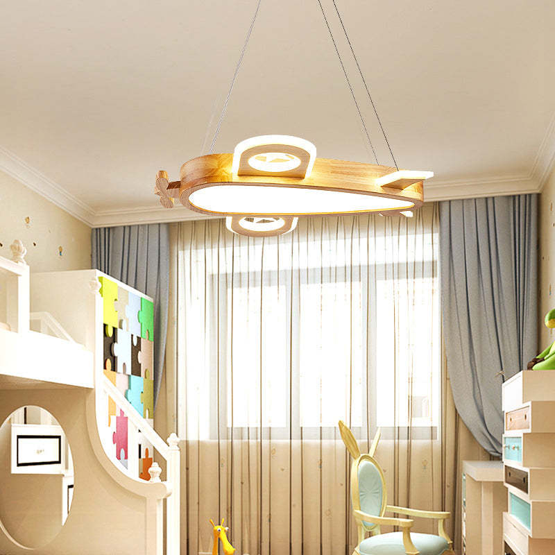 Fenrenley Wood Pendant Light-Moonnatur