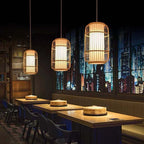 Caldenvale Bamboo Pendant Light-Moonnatur