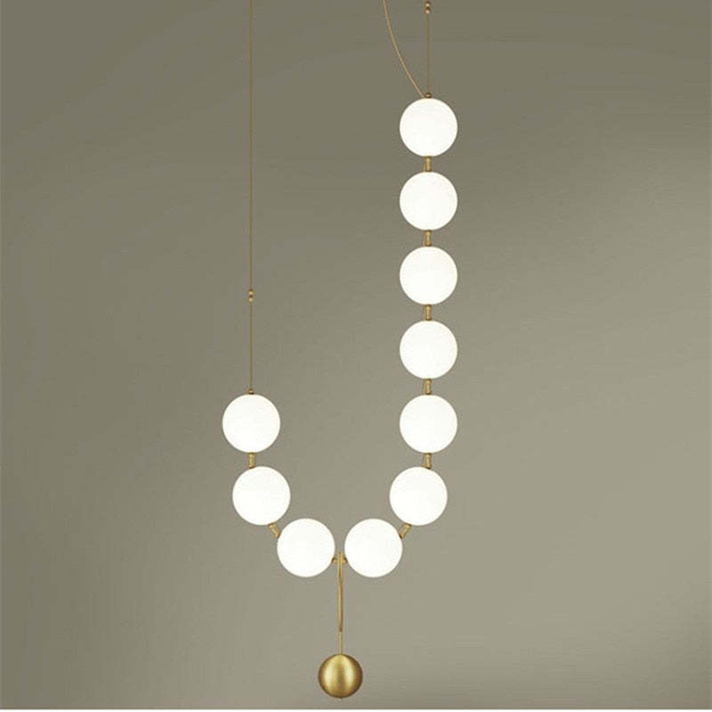Kenrenelle Acrylic Pendant Light-Moonnatur