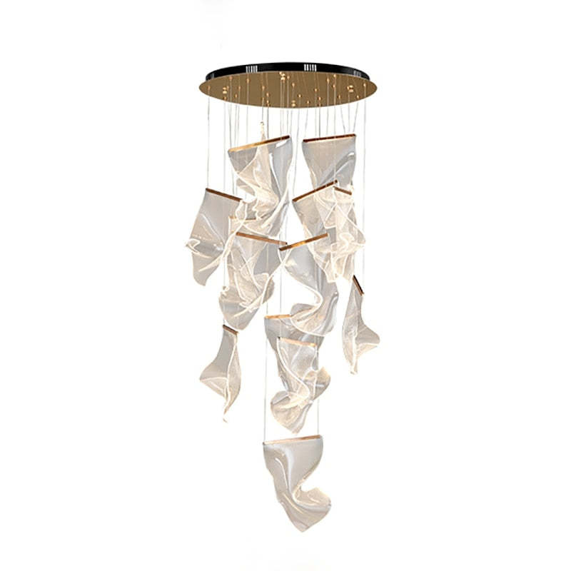 Keldelwren Acrylic Chandelier-Moonnatur