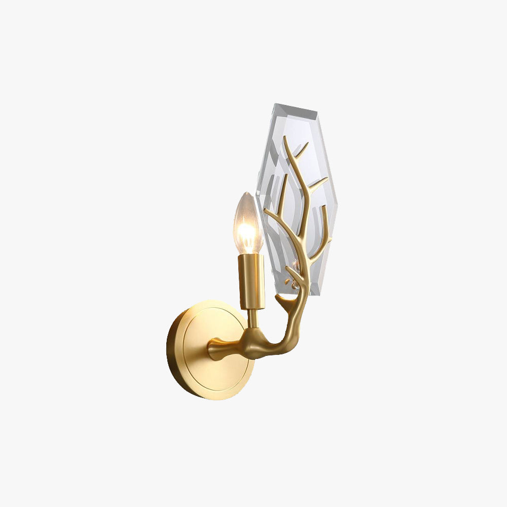 Meldenlynne Crystal Wall Light-Moonnatur