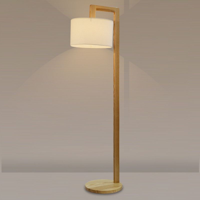 Enverwell Fabric Floor Lamp-Moonnatur