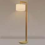 Enverwell Fabric Floor Lamp-Moonnatur