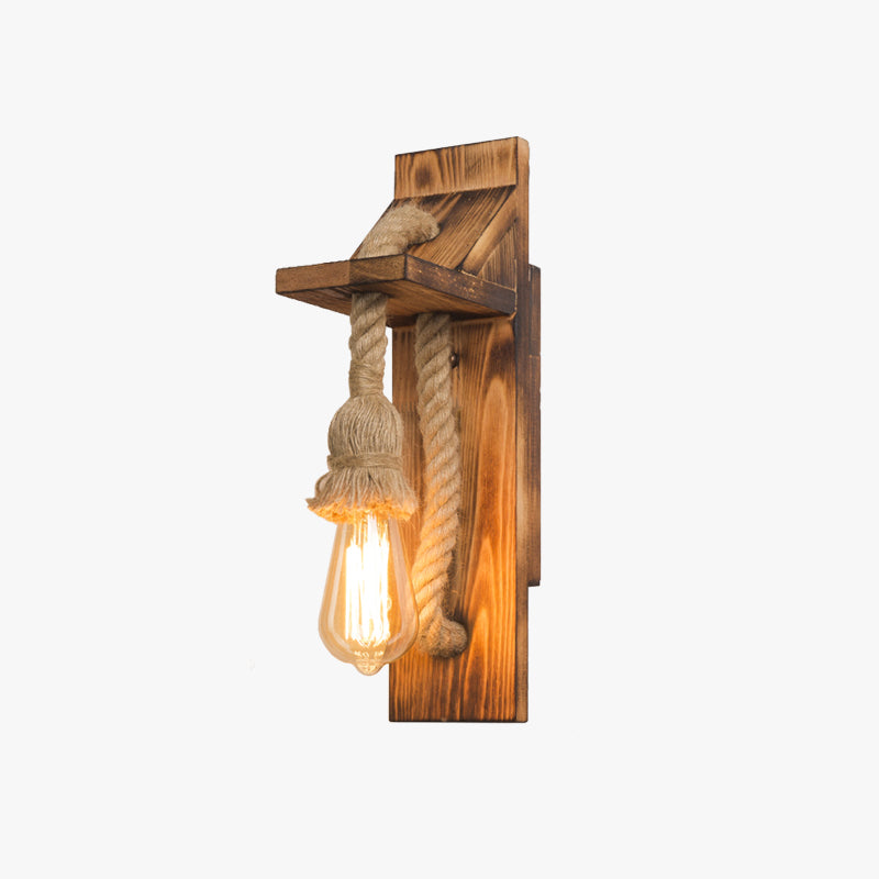 Ordelenora Pine Wood Wall Light-Moonnatur