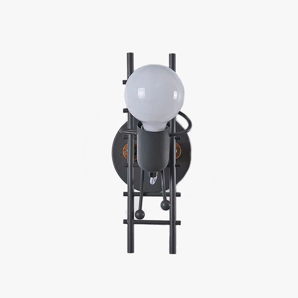Cardelelyn Rubberwood Wall Light-Moonnatur