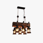 Tardenden Pine Wood Pendant Light-Moonnatur