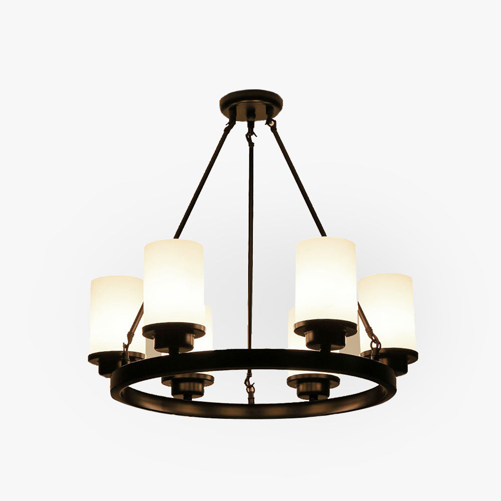 Hatherena Glass Chandelier-Moonnatur