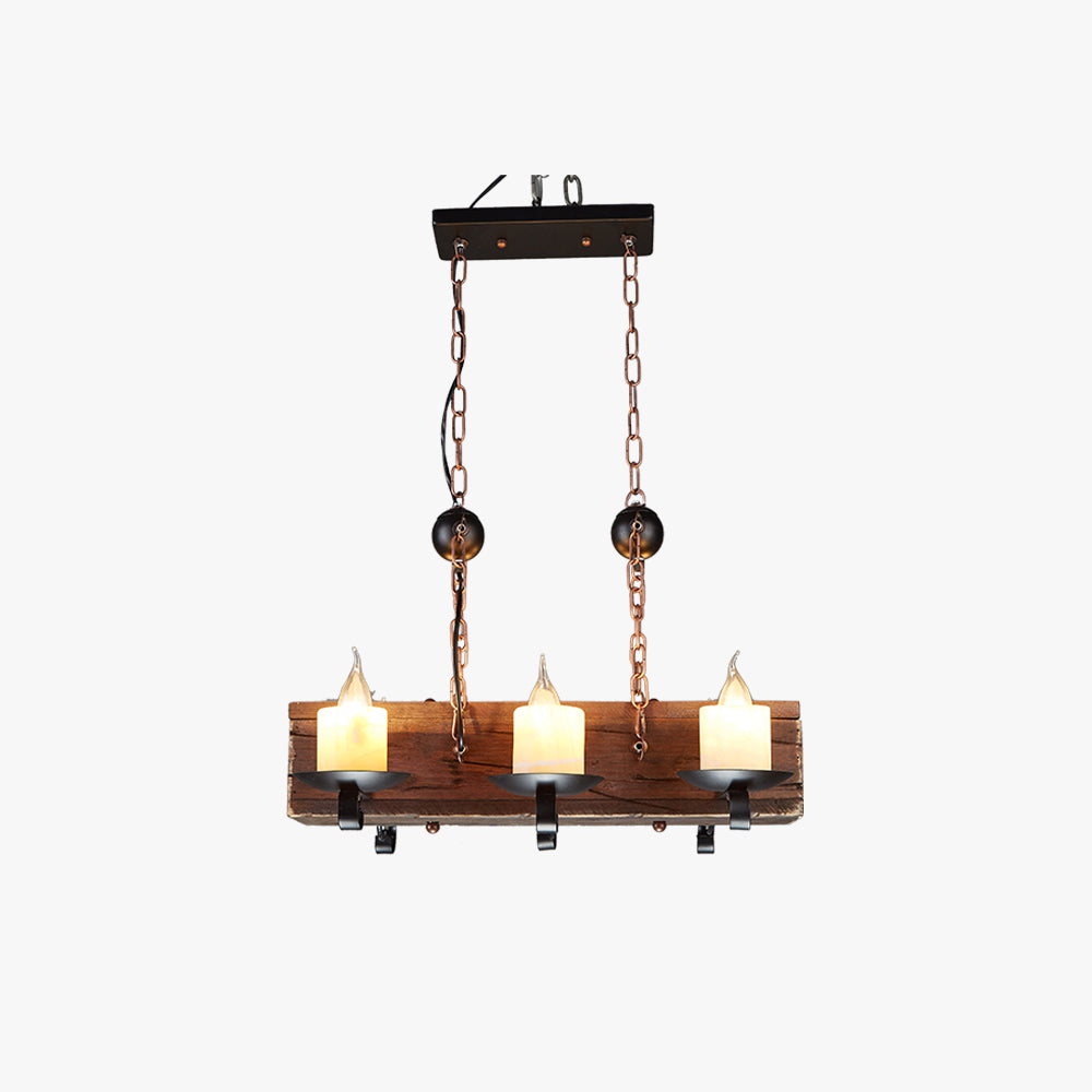 Nardenaelle Pine Wood Pendant Light-Moonnatur