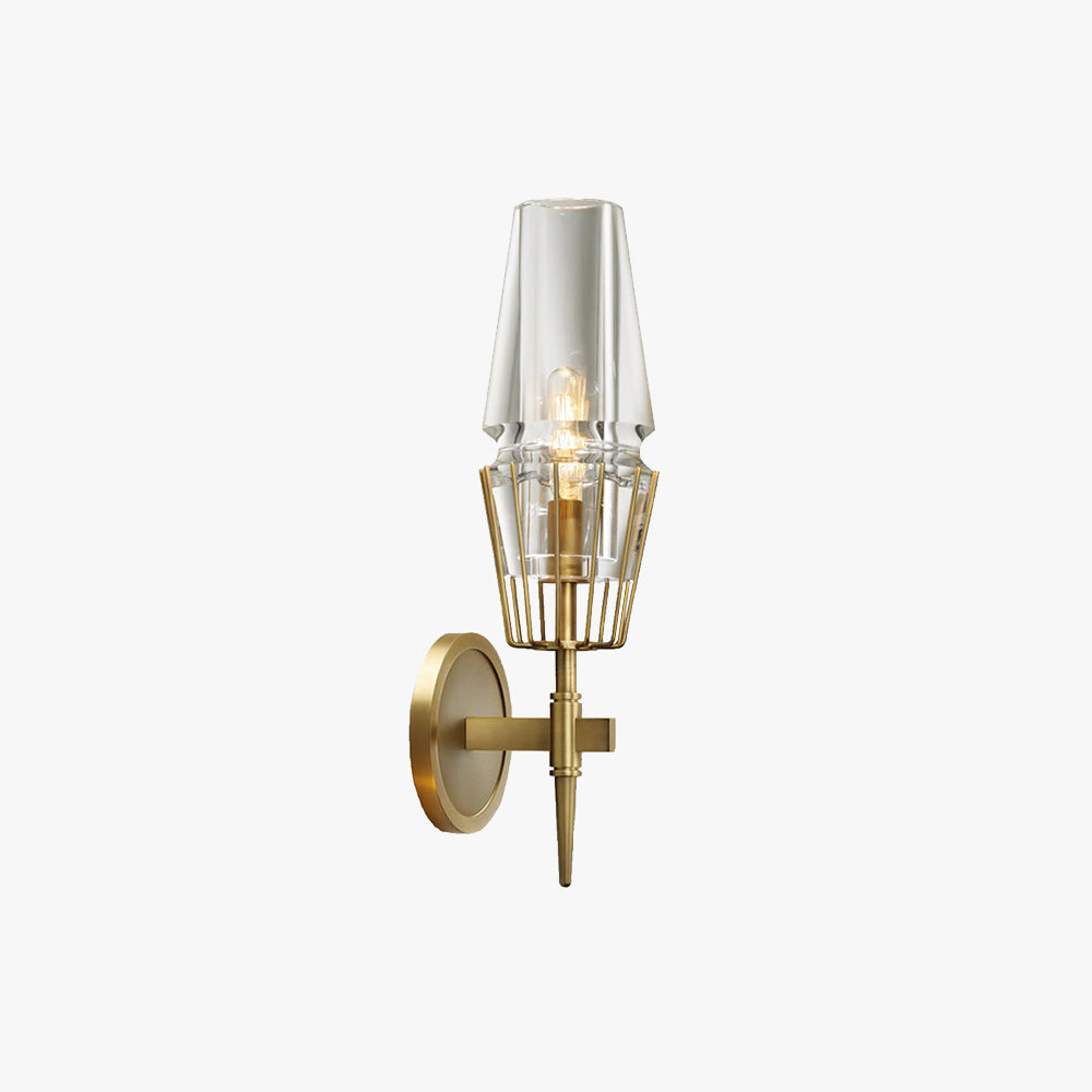 Quenelhaven Glass Wall Light-Moonnatur