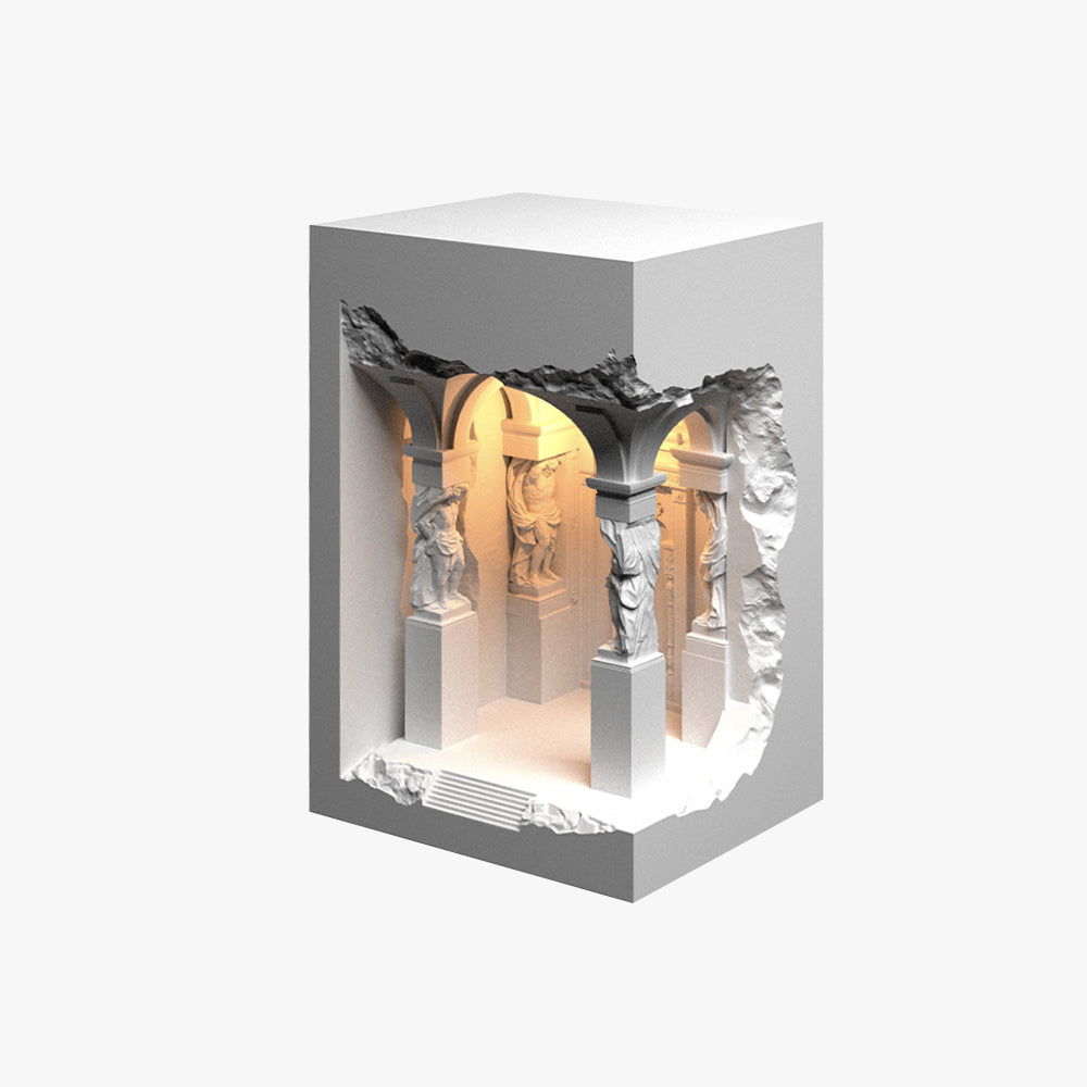 Renverdale Gypsum Wall Light-Moonnatur