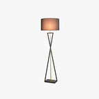 Rovenfield Fabric Floor Lamp-Moonnatur