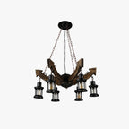 Tildenhill Pine Wood Pendant Light-Moonnatur